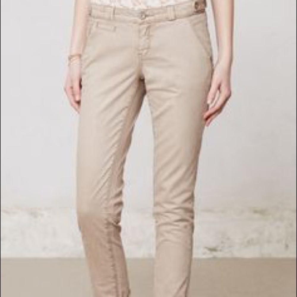 Anthropologie Pilcro Khaki Hyphen Pants